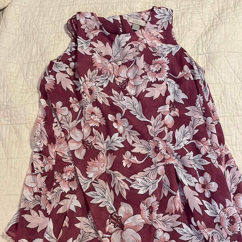Loft - Floral Dress
